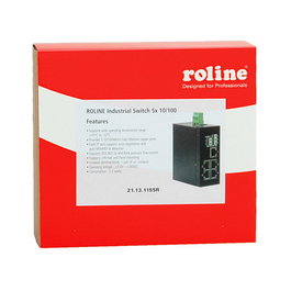ROLINE Industrial Switch 5x RJ-45 unmanaged