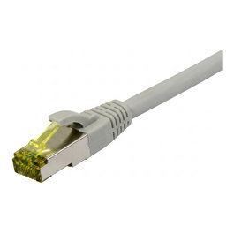 Synergy21 Patchkabel RJ45 CAT6A 10m Gris S/FTP Slimline