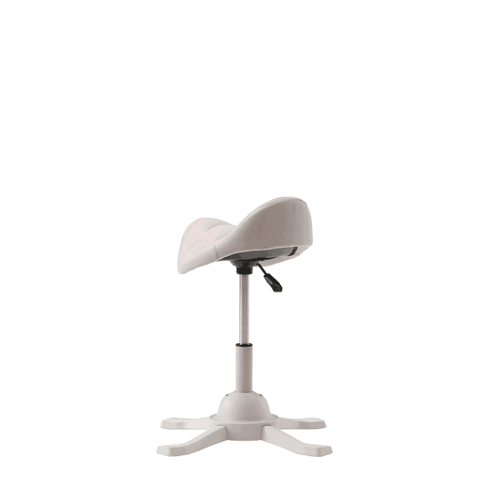 UP UP Silla de Oficina TORONTO SCI Saddle Chair Marfil / Ivory