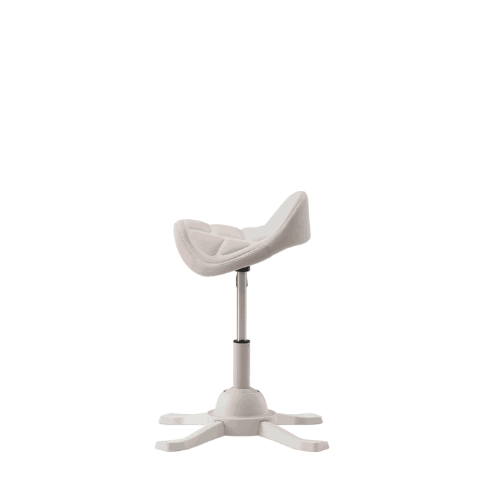 UP UP Silla de Oficina TORONTO SCI Saddle Chair Marfil / Ivory