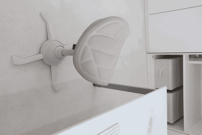 UP UP Silla de Oficina TORONTO SCI Saddle Chair Marfil / Ivory