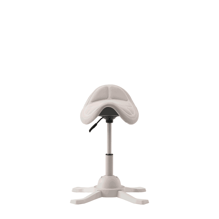 UP UP Silla de Oficina TORONTO SCI Saddle Chair Marfil / Ivory