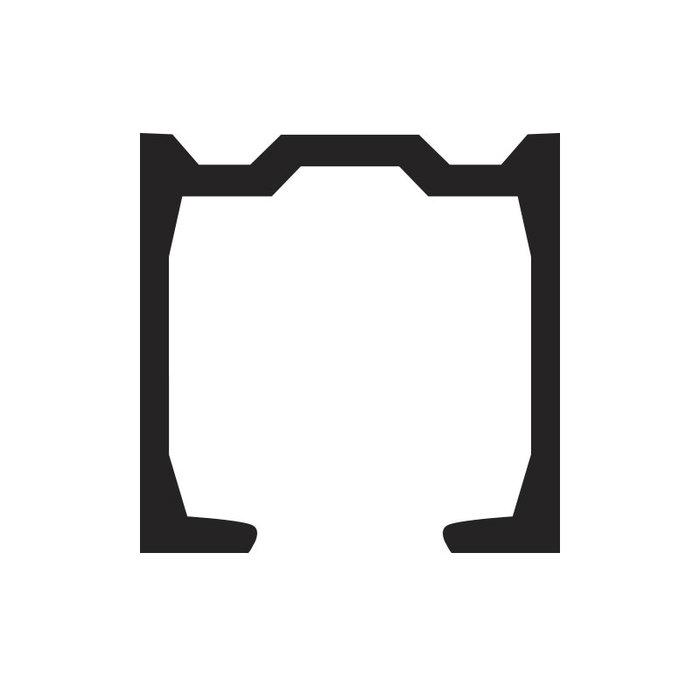 TERNO Guía Superior Aluminio Plata Leader30 3M para Sistema Leader 30Kgs TERNO Guía Superior Aluminio Plata Leader30 3M para Sistema Leader 30Kgs