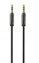 Gembird CCAP-444-1M Cable de audio estéreo 3,5 mm, 1 m, Negro