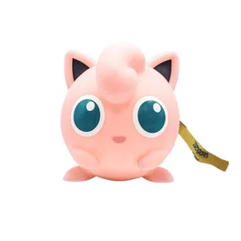 Teknofun Figurita Luminosa LED Pokémon Jigglypuff - Lámpara con correa, 7 cm, 2 modos de luz (fija/progresiva)