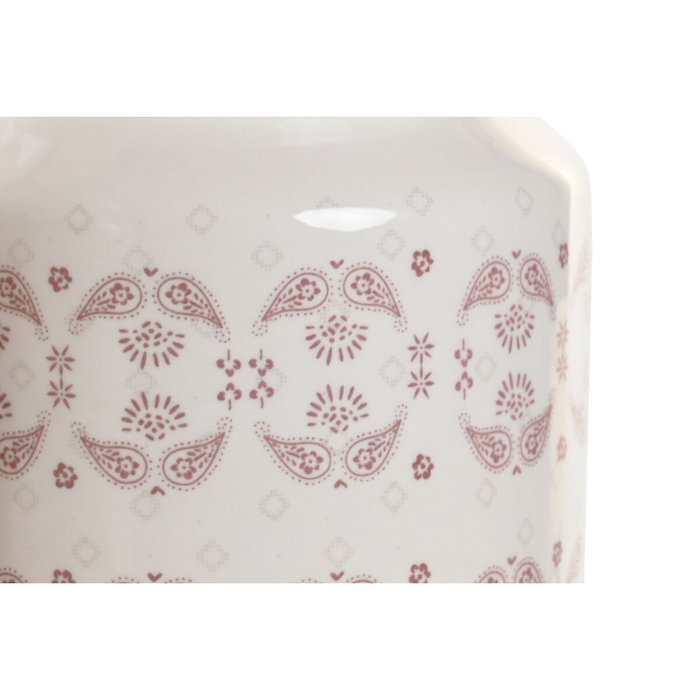 DKD Home Decor Set de 5 Botes de Utensilios PIXEL LOVE Rosa y Blanco DKD Home Decor Set de 5 Botes de Utensilios PIXEL LOVE Rosa y Blanco