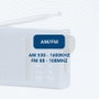 Daewoo Radio AM/FM con Altavoz Azul