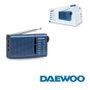 Daewoo Radio AM/FM con Altavoz Azul