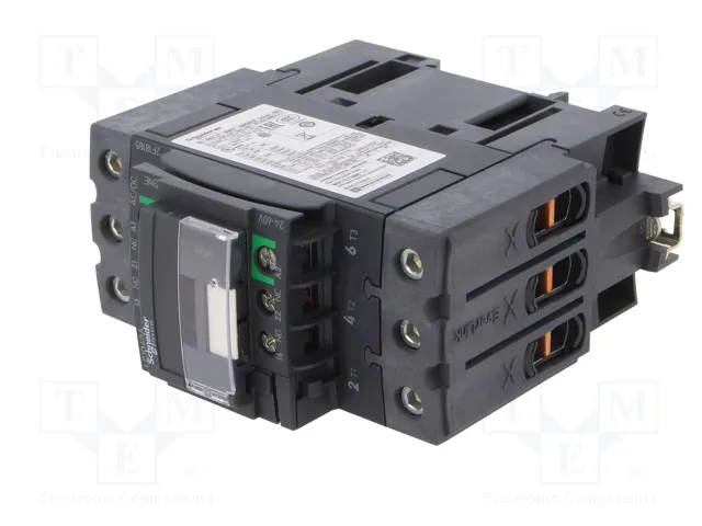 SCHNEIDER ELECTRIC Contactor TeSys D Green LC1D40ABNE 40A 3-polar