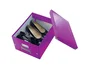 Leitz Caja de almacenamiento Click&Store mediana 16 litros violeta
