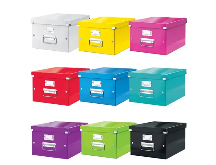 Leitz Caja de almacenamiento Click&Store mediana 16 litros violeta Leitz Caja de almacenamiento Click&Store mediana 16 litros violeta