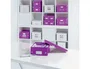 Leitz Caja de almacenamiento Click&Store mediana 16 litros violeta