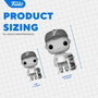 Funko Pop! Naruto Boruto 1361 Modo Barión Super Sized