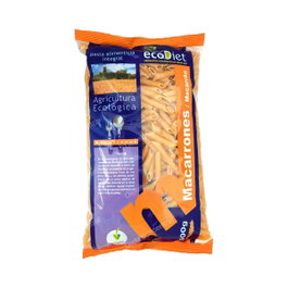 NOVADIET Macarrones Integrales 500 Gr