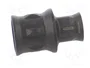 HARTING Carcasa para conectores redondos Han® F+B recta negra IP67/IP6K9K