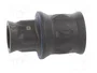 HARTING Carcasa para conectores redondos Han® F+B recta negra IP67/IP6K9K