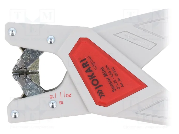 JOKARI Sensor Mini Pelacable para Cable Redondo 3,2-4,4mm