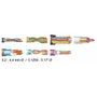 JOKARI Sensor Mini Pelacable para Cable Redondo 3,2-4,4mm