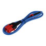 ACT Powercord C13 C14 IEC Lock+ Dual Locking Azul 1 m PC3619