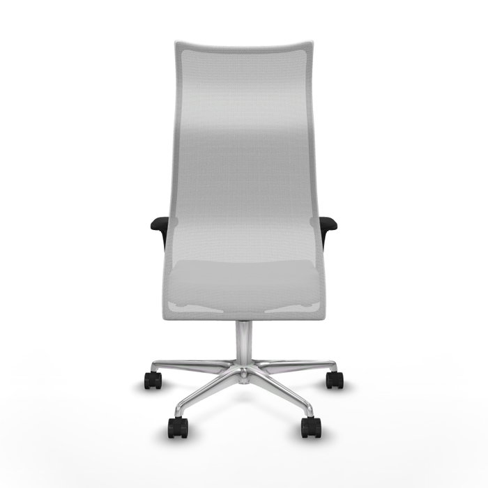 PIQUERAS Y CRESPO Sillón Albacete Gris Claro y Blanco con Mecanismo Sincro y Base de Aluminio PIQUERAS Y CRESPO Sillón Albacete Gris Claro y Blanco con Mecanismo Sincro y Base de Aluminio