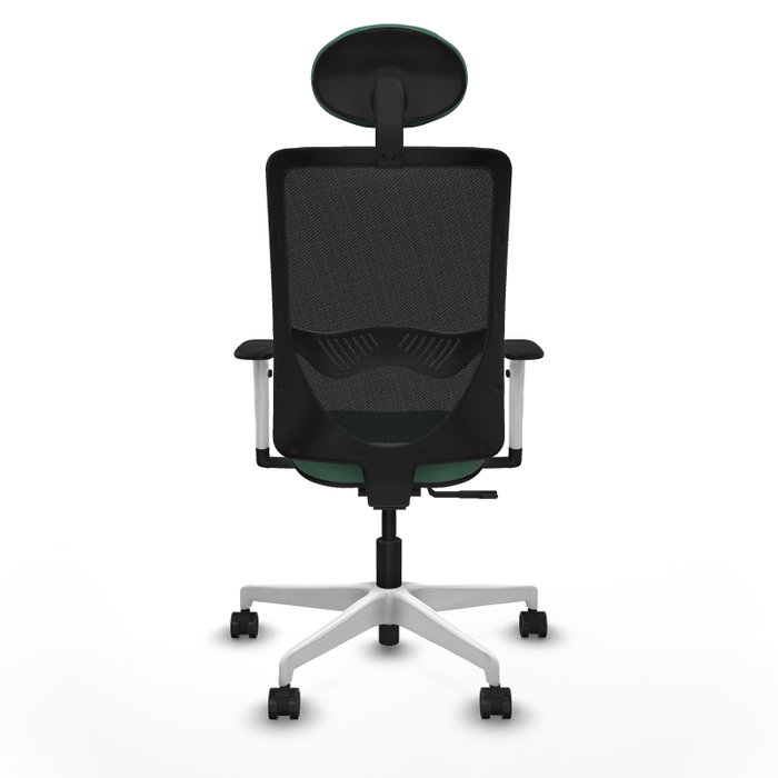 PIQUERAS Y CRESPO Silla de oficina Zulema con mecanismo Sincro, Verde esmeralda y Negro PIQUERAS Y CRESPO Silla de oficina Zulema con mecanismo Sincro, Verde esmeralda y Negro