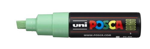 Posca Marcador PC-8K Punta Biselada 8 mm Verde Claro