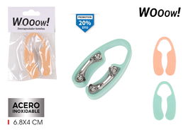 Wooow -144- Descapsulador Abridor de Botellas, Dimensiones 11.1 x 6.9 x 1.1 cm (36 Unidades)