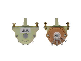 Oak Grigsby Lever Switch 3-Way con pernos incluidos y sin tapa