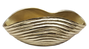 DKD Home Decor Centro de Mesa de Aluminio Abstracto Dorado