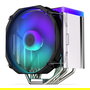 Endorfy Fortis 5 ARGB Refrigerador de Aire para Procesador, 140 mm, Negro, 220W TDP, Multi LED, Soporta LGA1700/AM5/AM4 y Otros Sockets