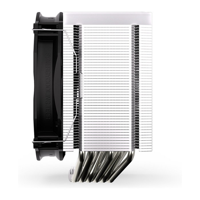 Endorfy Fortis 5 ARGB Refrigerador de Aire para Procesador, 140 mm, Negro, 220W TDP, Multi LED, Soporta LGA1700/AM5/AM4 y Otros Sockets