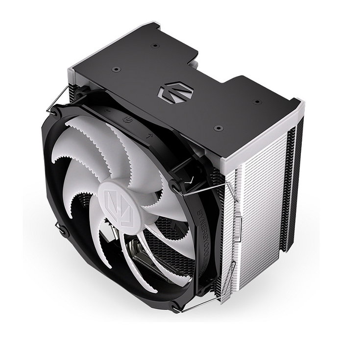 Endorfy Fortis 5 ARGB Refrigerador de Aire para Procesador, 140 mm, Negro, 220W TDP, Multi LED, Soporta LGA1700/AM5/AM4 y Otros Sockets