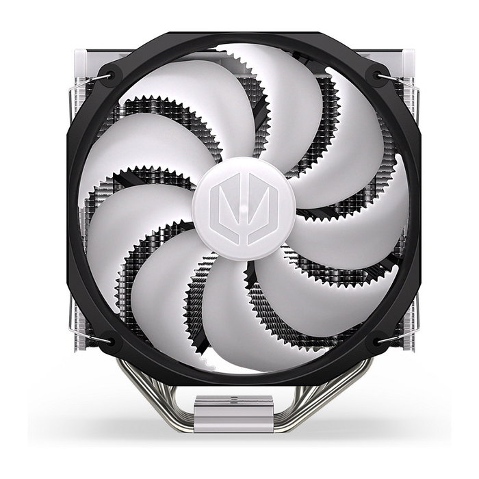 Endorfy Fortis 5 ARGB Refrigerador de Aire para Procesador, 140 mm, Negro, 220W TDP, Multi LED, Soporta LGA1700/AM5/AM4 y Otros Sockets