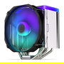 Endorfy Fortis 5 ARGB Refrigerador de Aire para Procesador, 140 mm, Negro, 220W TDP, Multi LED, Soporta LGA1700/AM5/AM4 y Otros Sockets