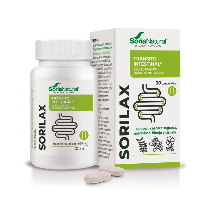 SORIA NATURAL Sorilax 30 comprimidos SORIA NATURAL Sorilax 30 comprimidos