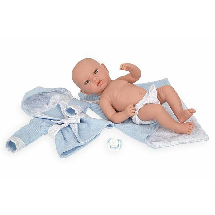Muñecas Arias Muñeca Elegance Aria Azul de 38 cm con Manta