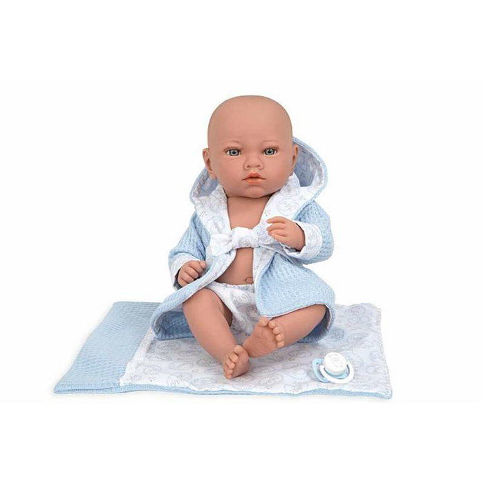 Muñecas Arias Muñeca Elegance Aria Azul de 38 cm con Manta