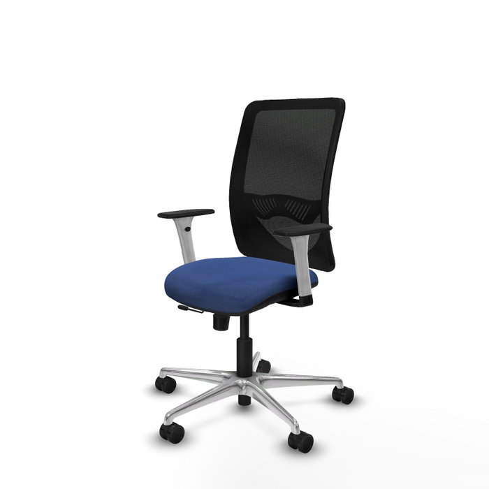 PIQUERAS Y CRESPO Silla de oficina Zulema con mecanismo Sincro/Traslack, Azul marino y Negro PIQUERAS Y CRESPO Silla de oficina Zulema con mecanismo Sincro/Traslack, Azul marino y Negro