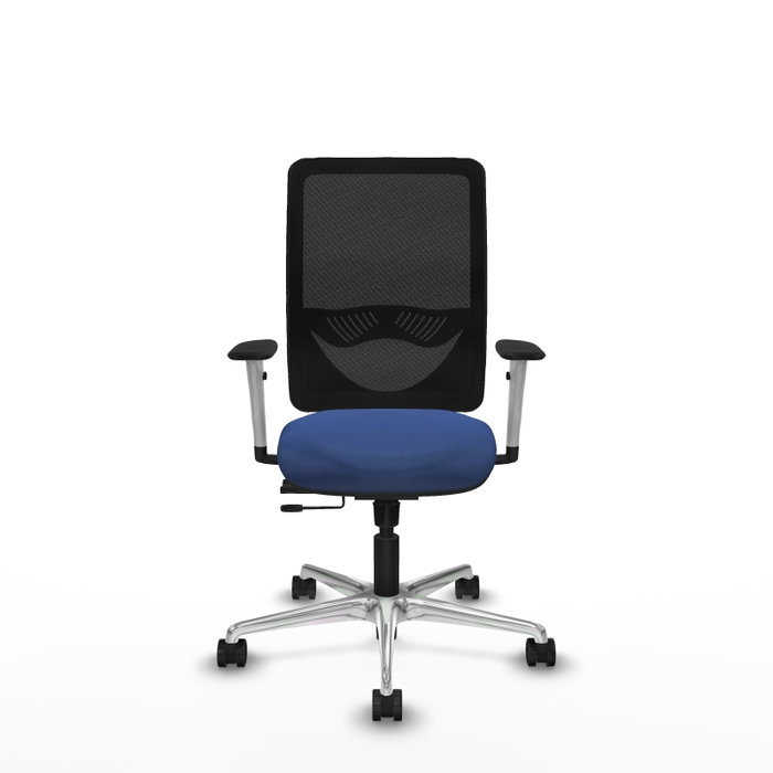 PIQUERAS Y CRESPO Silla de oficina Zulema con mecanismo Sincro/Traslack, Azul marino y Negro PIQUERAS Y CRESPO Silla de oficina Zulema con mecanismo Sincro/Traslack, Azul marino y Negro