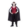 My Other Me Disfraz de Vampiro con Capa, Chaleco, Collar y Pantalones, Talla 3-4 Años
