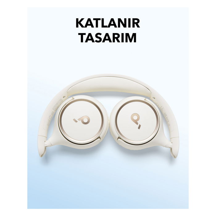 Anker Soundcore H30i Auriculares Inalámbricos Bluetooth, Diadema, Blanco