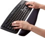 Fellowes Reposamuñecas Plushtouch Negro 9252103