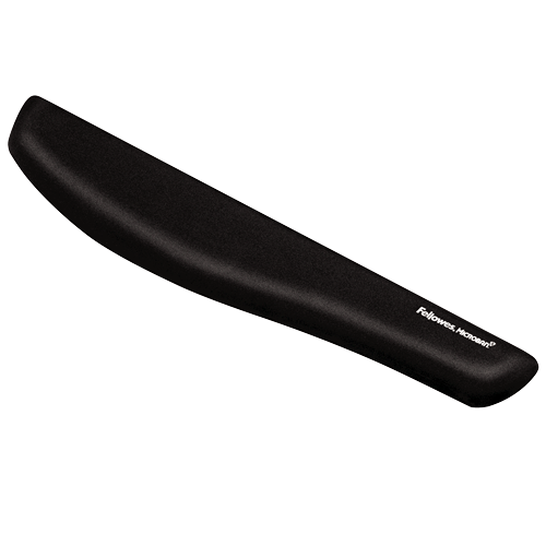 Fellowes Reposamuñecas Plushtouch Negro 9252103