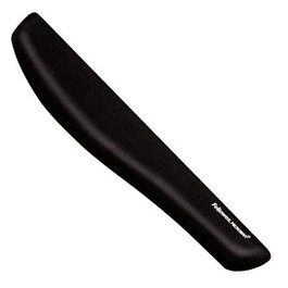 Fellowes Reposamuñecas para Teclado Plush Touch Foam Negro