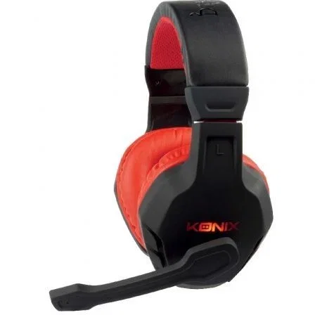 Auriculares Gaming con Micrófono Konix Drakkar Skald/ Jack 3.5/ Negros Auriculares Gaming con Micrófono Konix Drakkar Skald/ Jack 3.5/ Negros