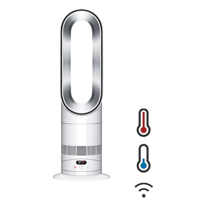 Dyson Hot+Cool HF1 Remote Link Blanco y Plata Dyson Hot+Cool HF1 Remote Link Blanco y Plata