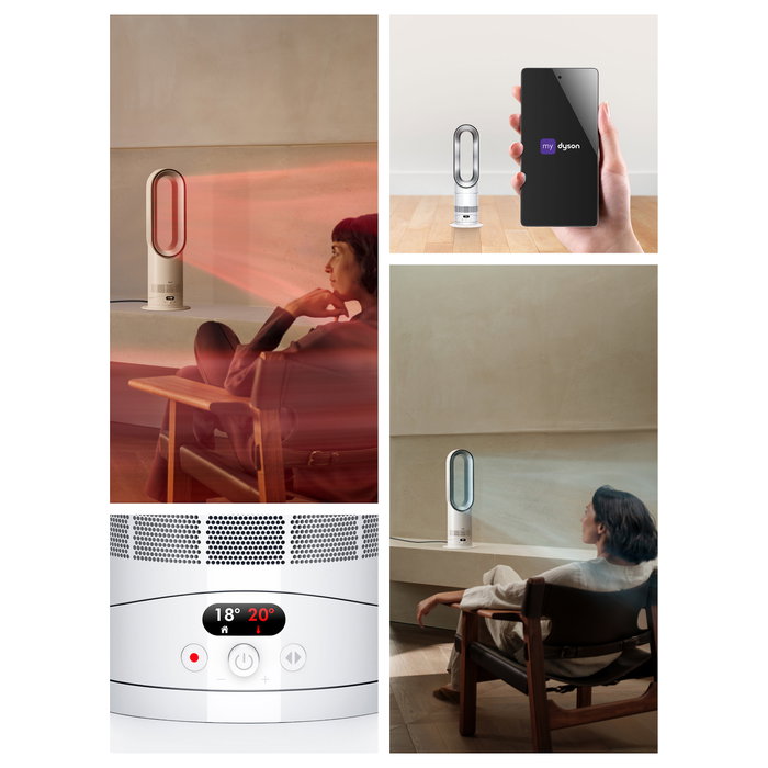 Dyson Hot+Cool HF1 Remote Link Blanco y Plata Dyson Hot+Cool HF1 Remote Link Blanco y Plata