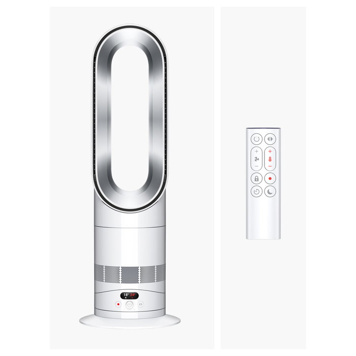 Dyson Hot+Cool HF1 Remote Link Pre-heat Blanco y Plata