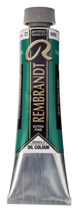 Rembrandt Verde Ftalo Azulado 680 al Óleo Tubo 40 ml Rembrandt Verde Ftalo Azulado 680 al Óleo Tubo 40 ml