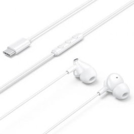 Vention Echo Lite Auriculares Intrauditivos USB-C Blancos